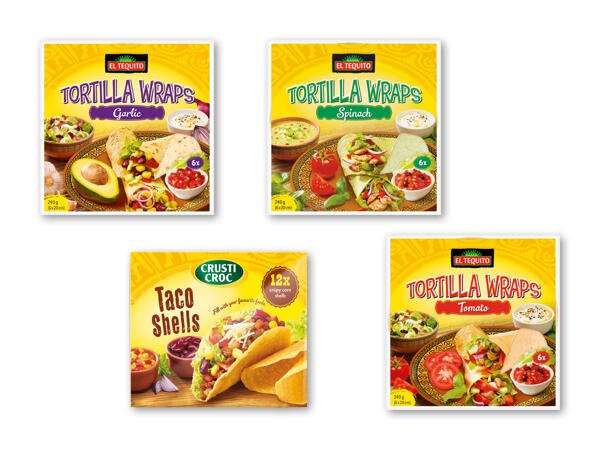 Tacoskaller eller tortillawraps