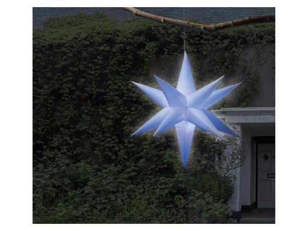 Samonafukovací vánoční LED figurka