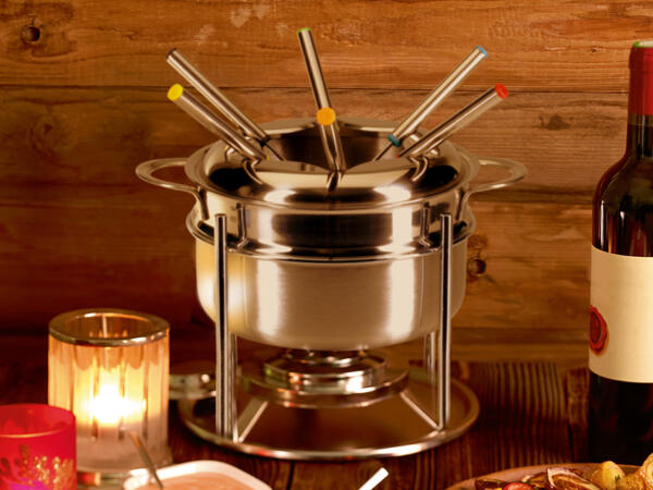 Set per fondue "Shadow" Nouvel, 9 pezzi