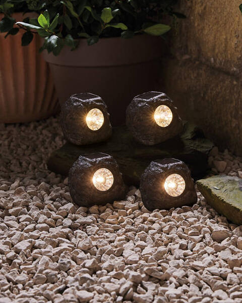 Solar Rock Light