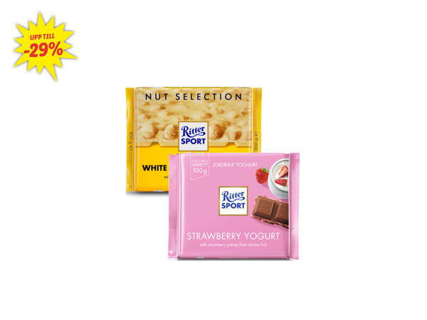 Ritter Sport chokladkaka