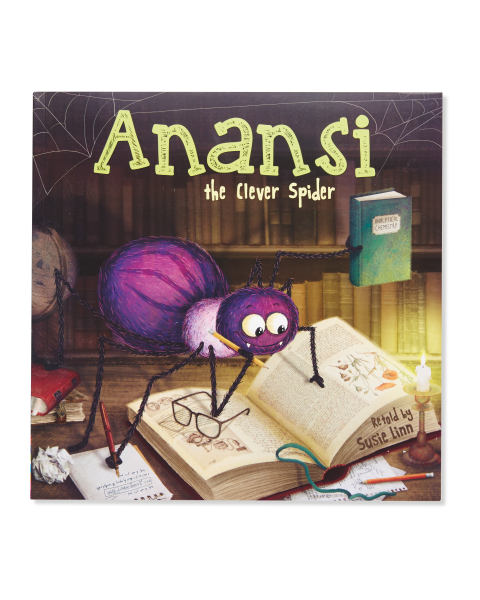 Alansi the Clever Spider Story Book