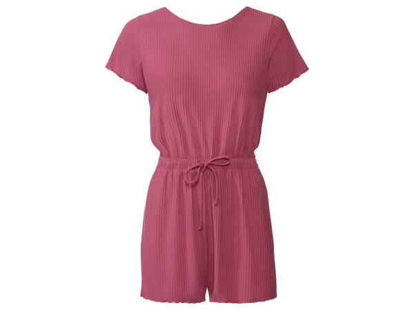 Ladies' Ribbed Playsuit