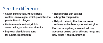 Caviar Illumination 3 Minute Mask