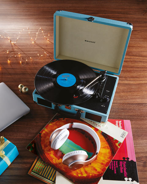 Bauhn Vintage Suitcase Turntable