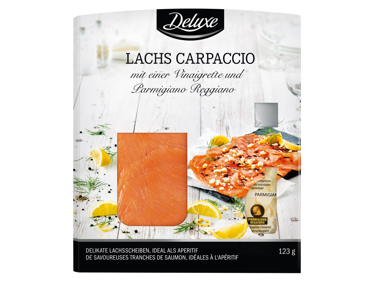 DELUXE Lachscarpaccio