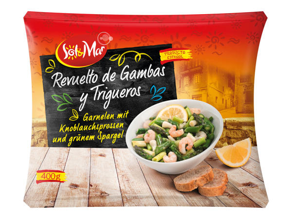 SOL & MAR Revuetto de Gambas y Trigueros