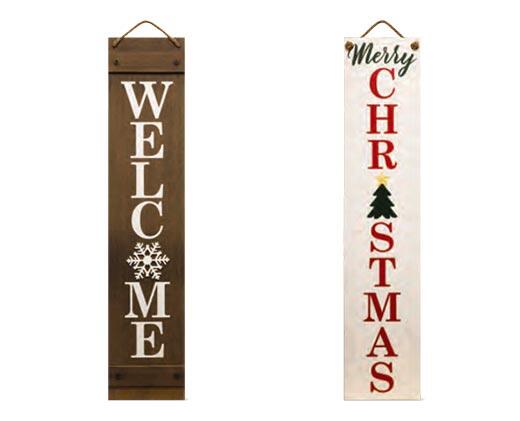Merry Moments 
 Reversible Porch Sign