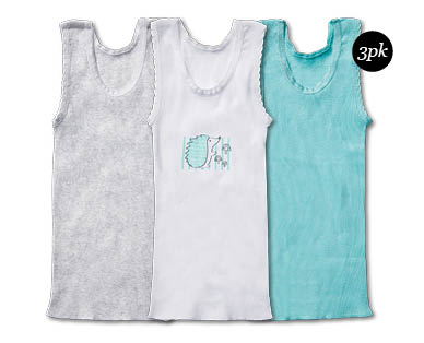 Baby Singlets 3pk