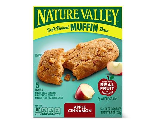 Nature Valley 
 Muffin Bars Apple Cinnamon or Blueberry