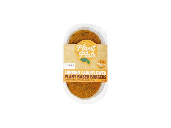 Curried Cauliflower Burger