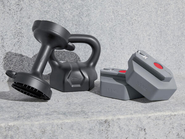 CRIVIT(R) Håndvægtsæt med kettlebell