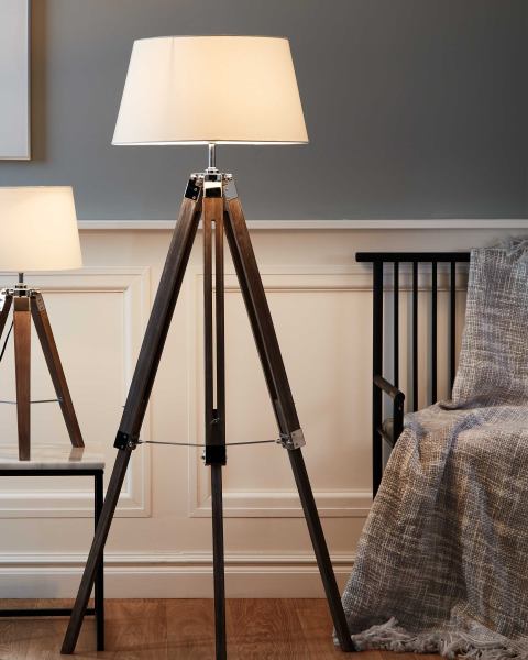 Kirkton House Tripod Floor Light