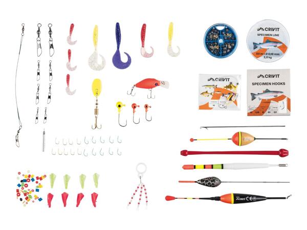 Predatory Fish Fishing Set - 90 Pieces