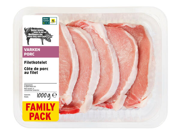 Côtelettes au filet juteuses