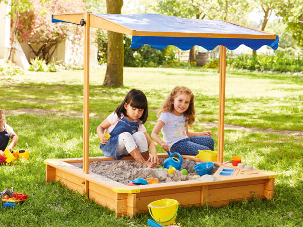 PLAYTIVE JUNIOR(R) Sandkasten mit Dach
