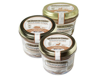 TERRINES DE GIBIER FRANÇAISES