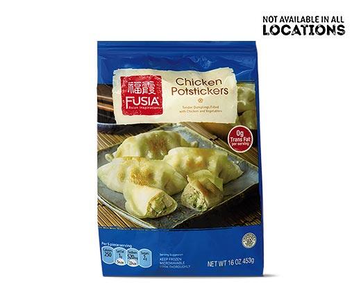 Fusia Asian Inspirations 
 Chicken or Pork Pot Stickers