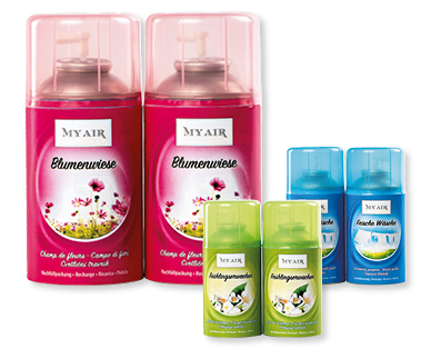Recharges de parfum d'ambiance MY AIR