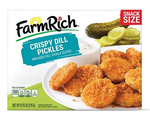 Farm Rich Breaded Dill Pickles - Aldi - US - Specials archive