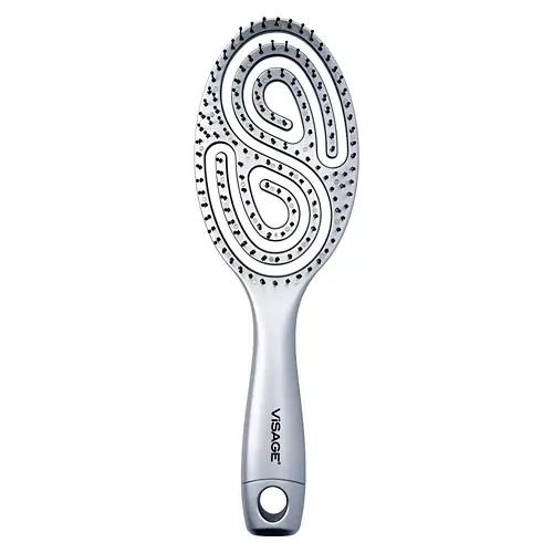 Vented Hairbrush, Silver