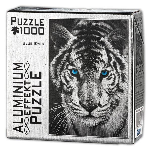 Aluminium-Effekt-Puzzle 1000 Teile