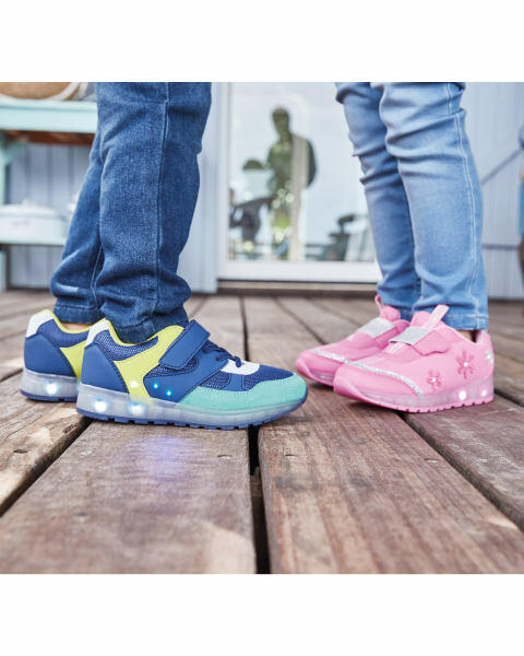 Blue Children's Light-Up Trainers