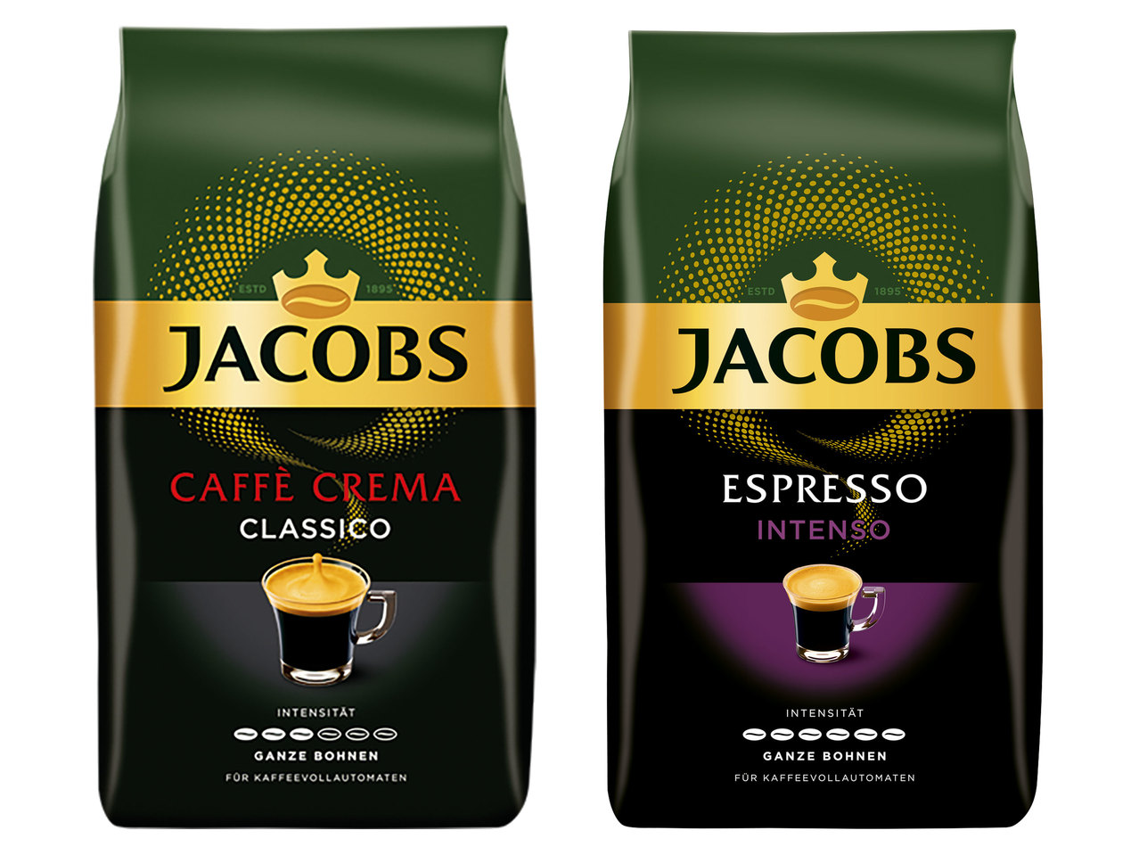 JACOBS Caffé Crema oder Espresso