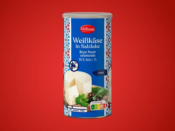 Weißkäse in Salzlake