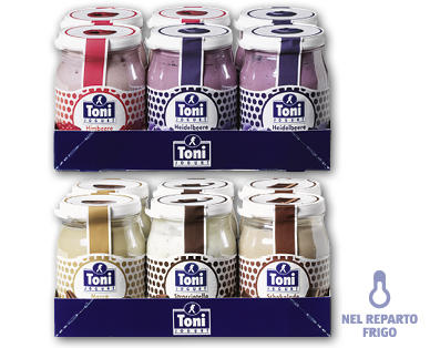 Yogurt Toni in vasetto di vetro TONI