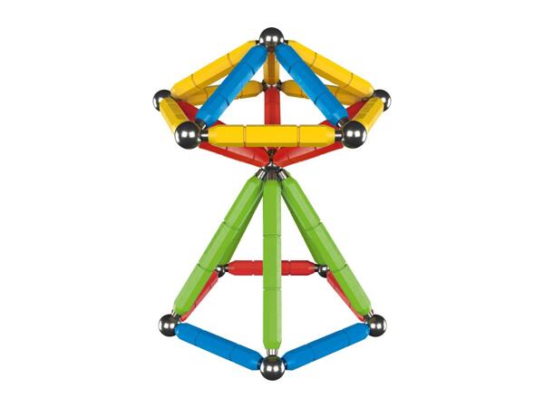Playtive Multicoloured Magnetic Building Set