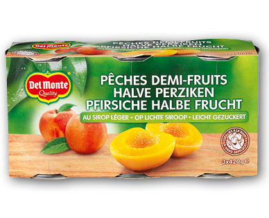 Pesche sciroppate DEL MONTE(R)