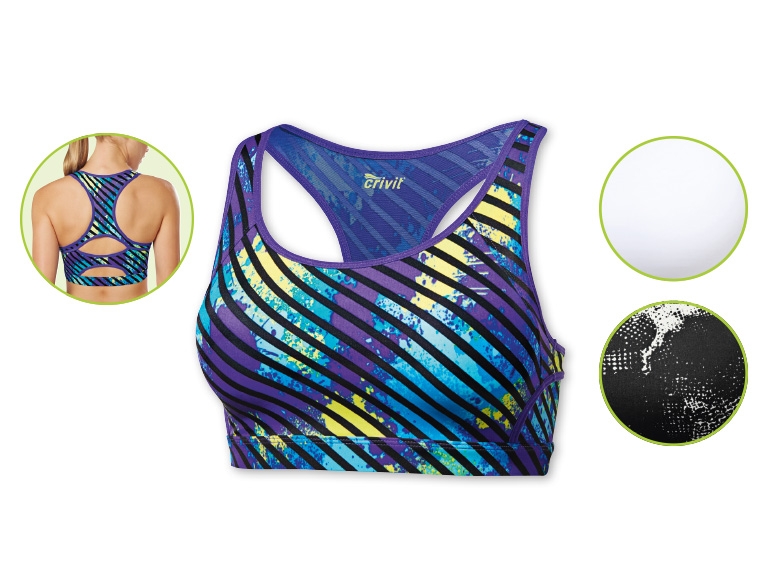 Crivit(R) Ladies' Medium Impact Sports Bra