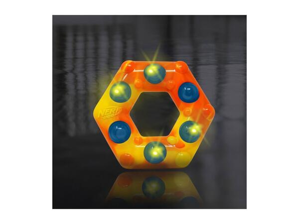 Nerf Dog LED Bubble Toys Hexagon Ring-Swirl LED