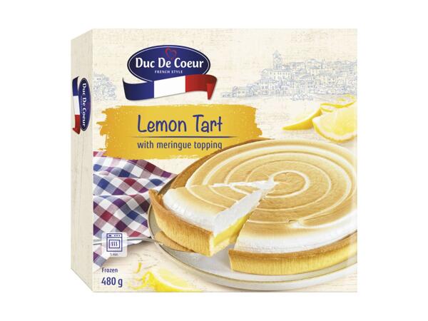 Zitronenkuchen mit Baiser