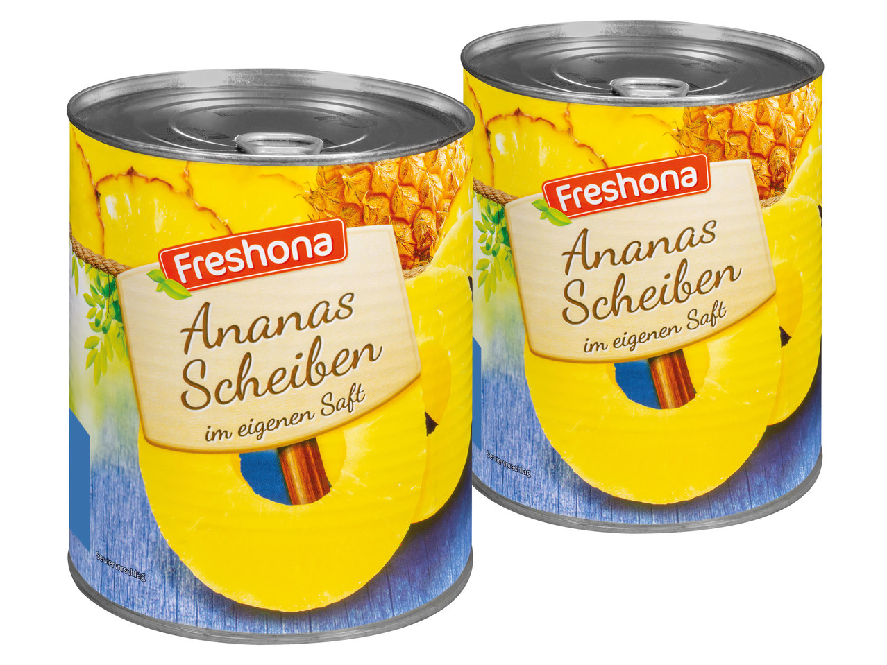 FRESHONA Ananas-Scheiben
