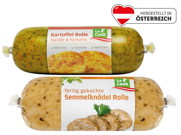 Semmelknödelrolle oder Kartoffelrolle