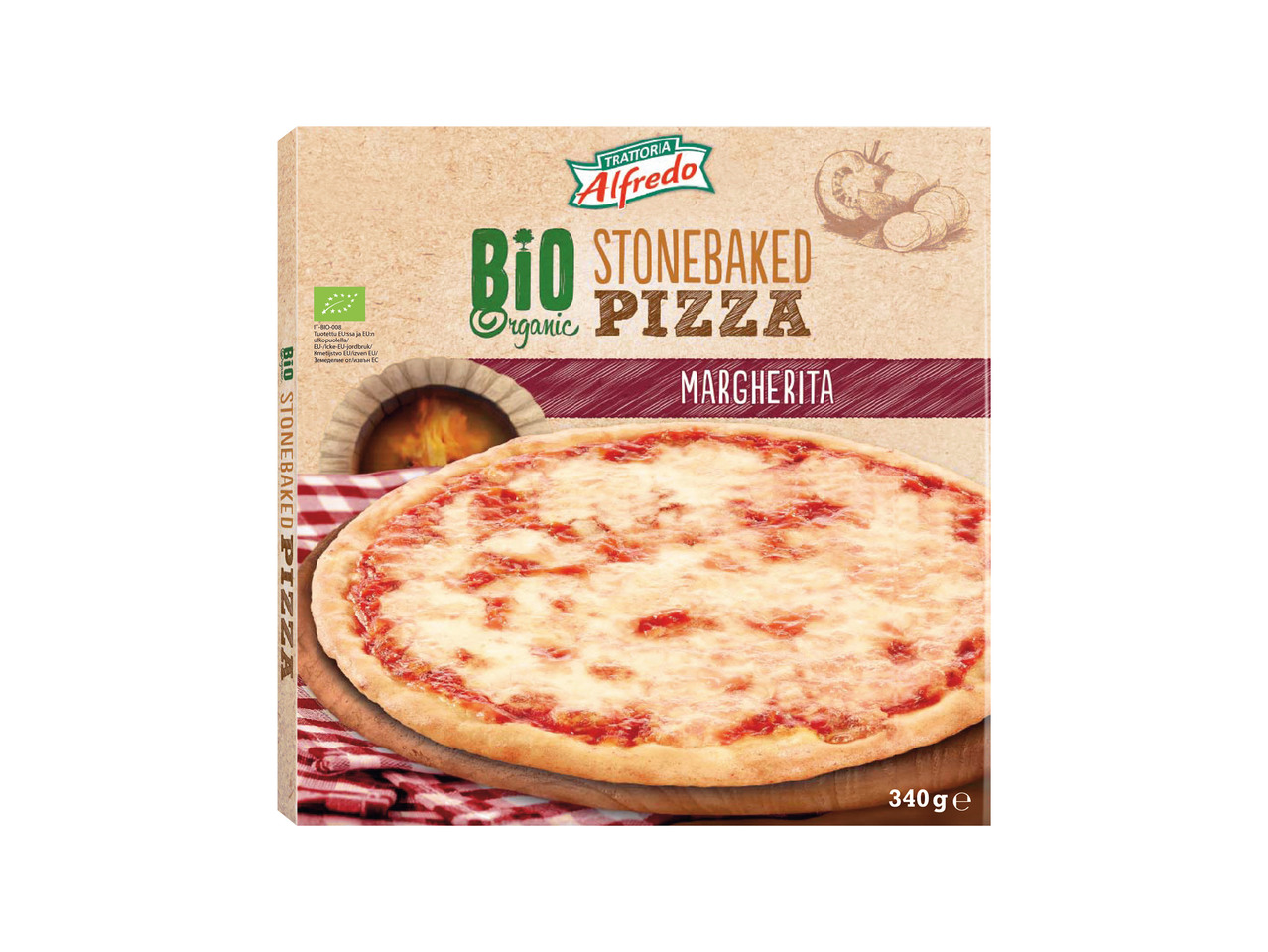 Bio pizza Margherita