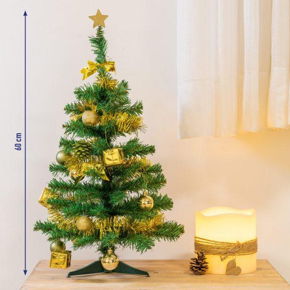 Versierd kerstboompje