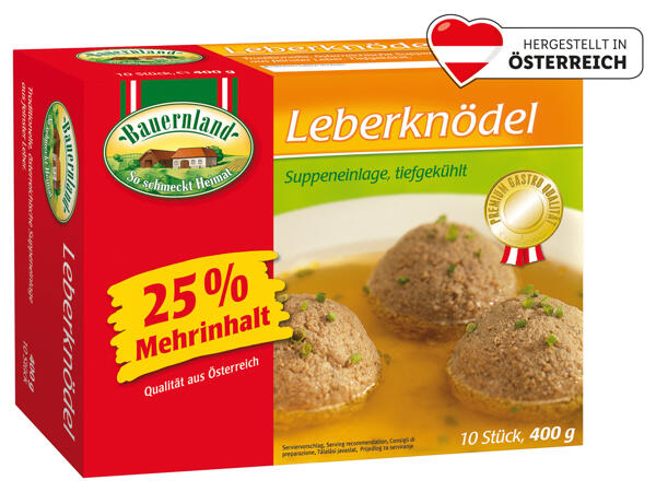 Bauernland Leberknödel