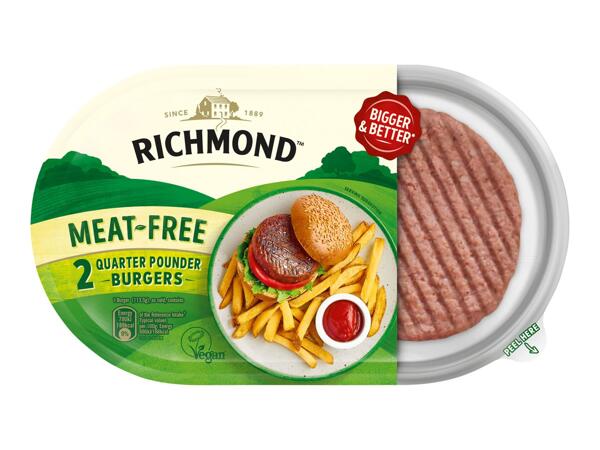 Richmond 2 Meat-Free Quarter Pounder Burgers