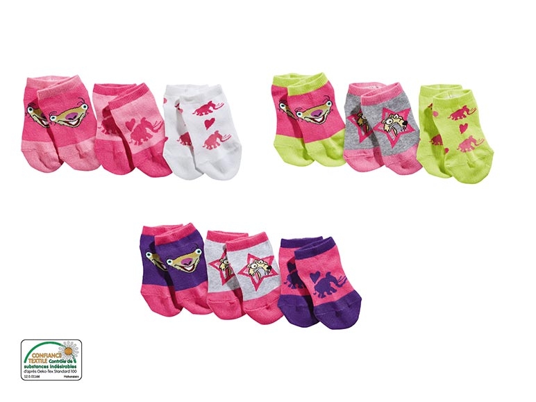 Socquettes, 3 paires