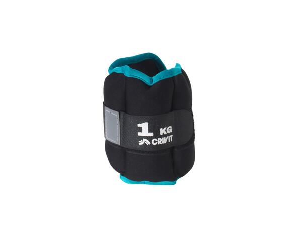 1 kg dumbbell set, ankle & wrist weights, resistance bands or ab roller