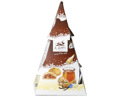 LA CONDITORIA(R) 
 MINI-SAPIN GARNI DE TARTELETTES AUX NOIX DES GRISONS
