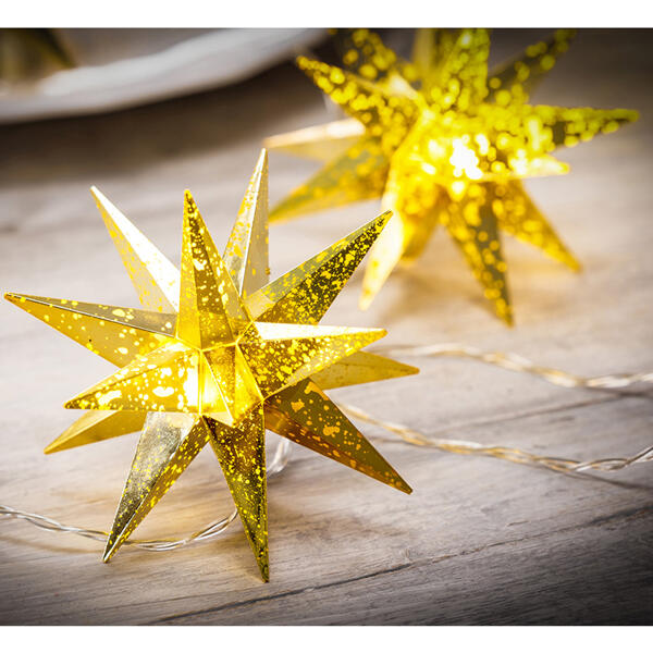 3D-LED-Sternen-Lichterkette