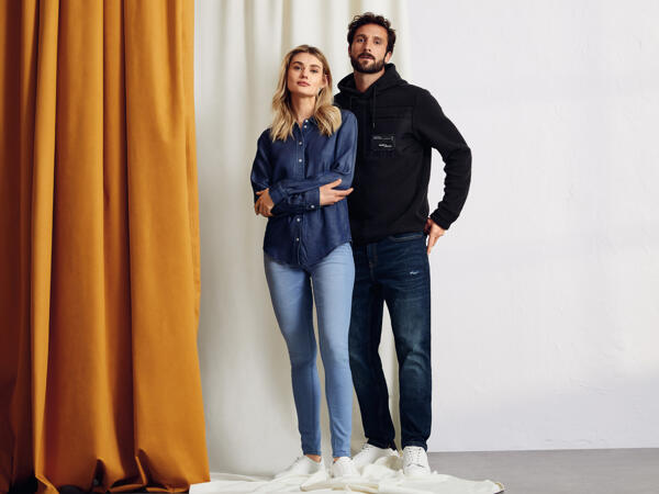 Herren Jeans Tapered Fit