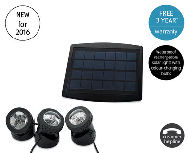 10 Solar Underwater Lights