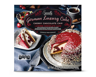 Specially Selected Triple Chocolate or Cherry Chocolate Chip Mousse Cakes