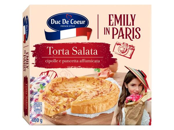 Savoury Cake with Onion and Bacon