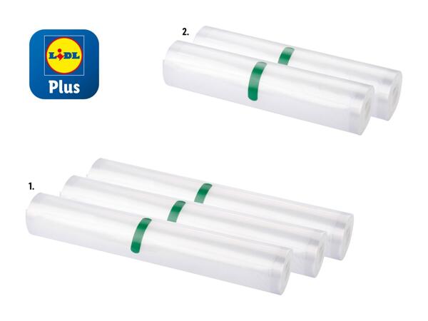 Rouleaux de film pour appareil de mise sous vide
